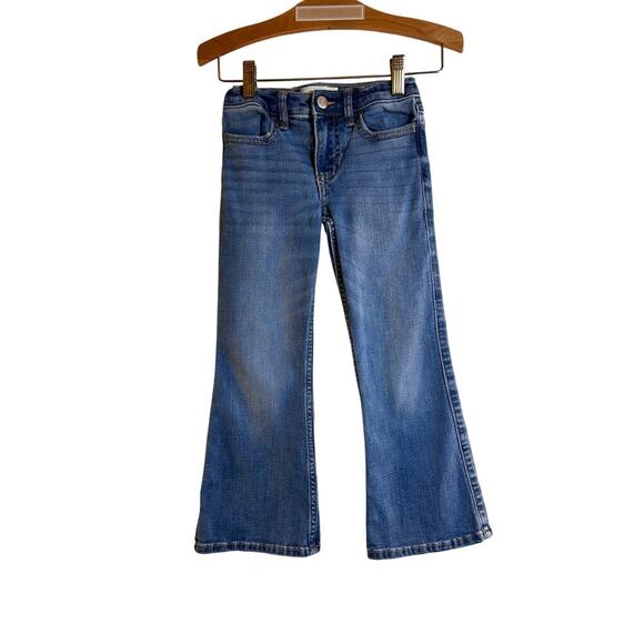 ABERCROMBIE KIDS Girls High Rise Flare Jeans / Size: 5-6 Regular - Picture 1 of 11